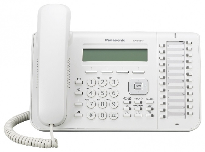 Panasonic DT543X fehér digitális rendszertelefon