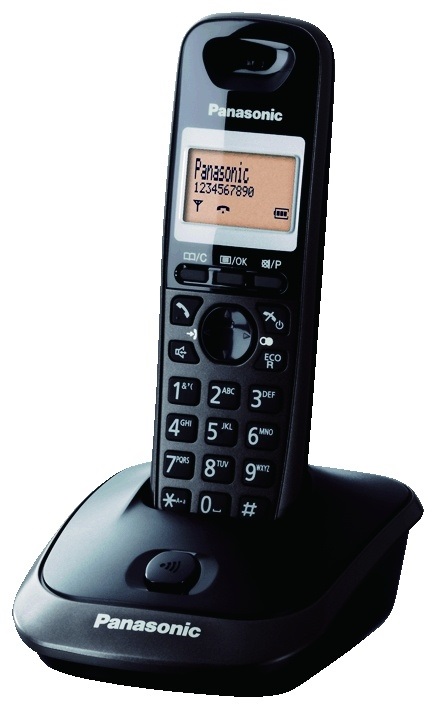 Panasonic KX-TG2511HGT kihangosítható hívóazonosítós titánfekete dect telefon