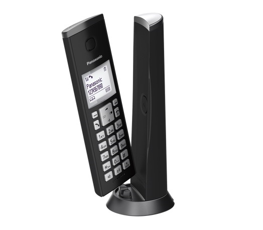 Panasonic KX-TGK210PDB hívóazonosítós fekete dect telefon