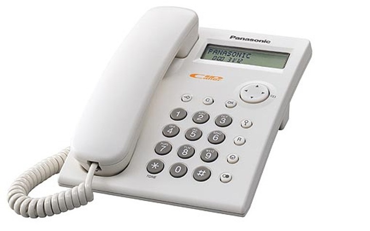 Panasonic KX-TSC11HGW hívóazonosítós fehér vezetékes telefon