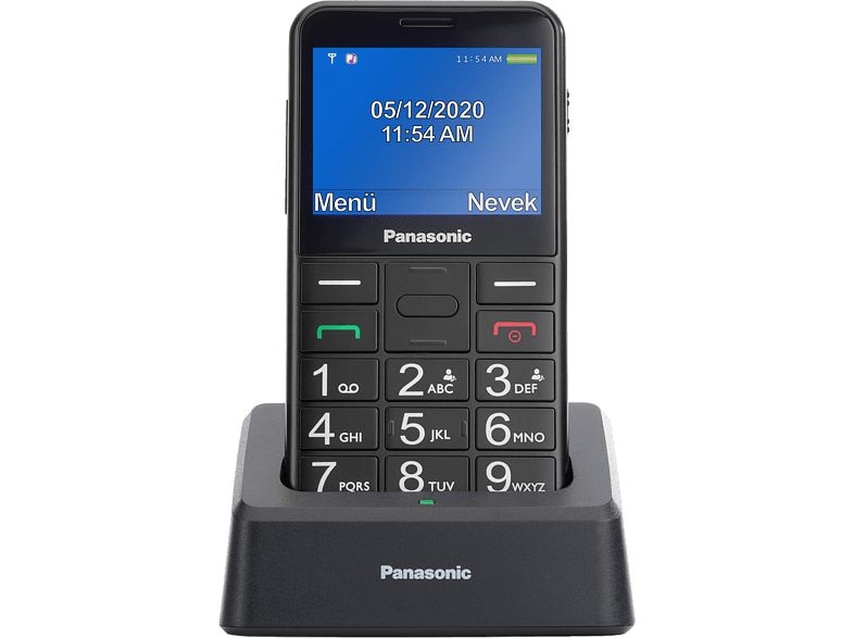 Panasonic KX-TU155EXBN 2,4" fekete mobiltelefon (Újracsomagolt)