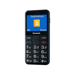 Panasonic KX-TU155EXBN 2,4" fekete mobiltelefon (Újracsomagolt)