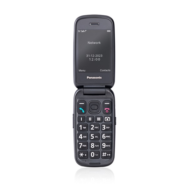 Panasonic KX-TU550EXB 2,8" 4G fekete mobiltelefon (Újszerű)