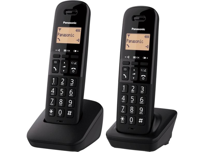 Panasonic KX-TGB612PDB fekete dect telefon