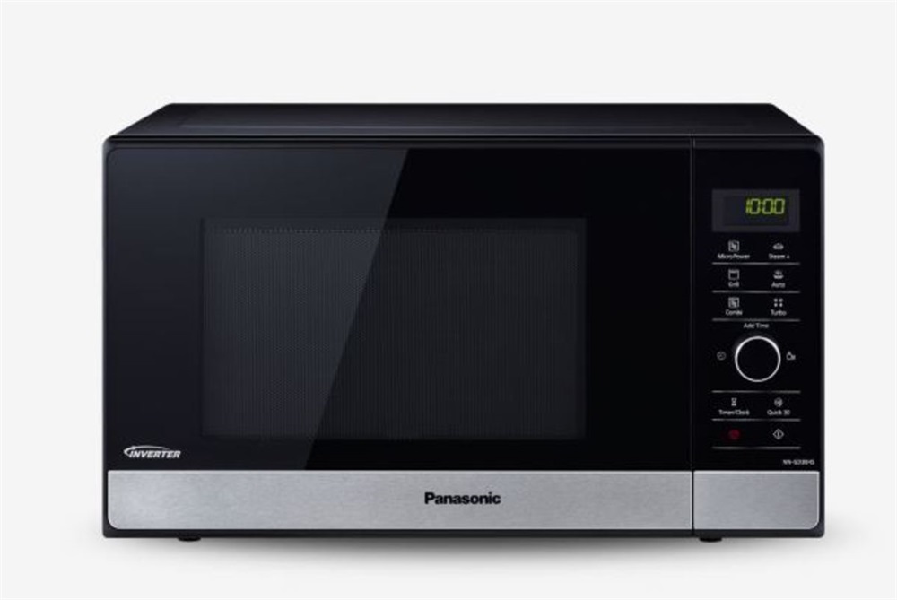 Panasonic NN-GD38HSSUG 1000W 23L fekete mikrohullámú sütő