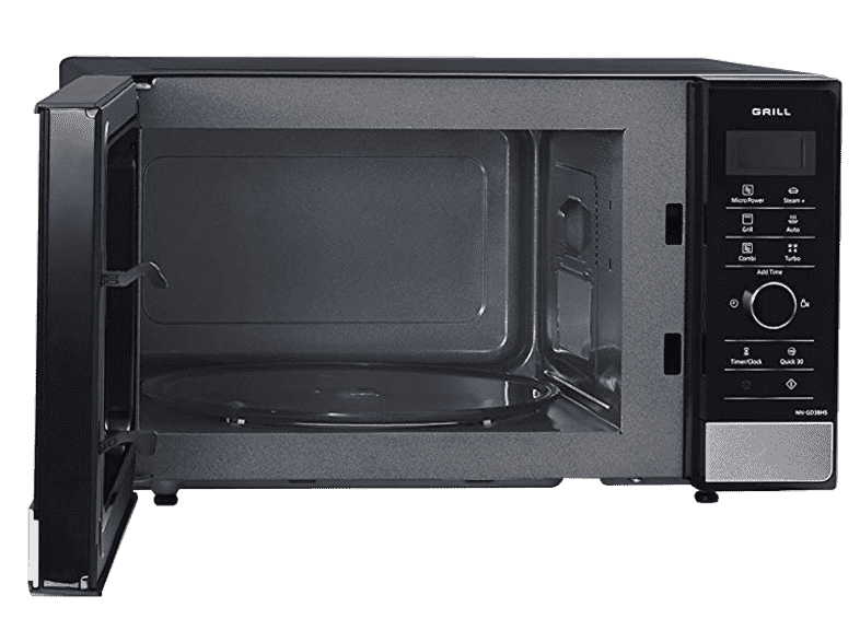 Panasonic NN-GD38HSSUG 1000W 23L fekete mikrohullámú sütő