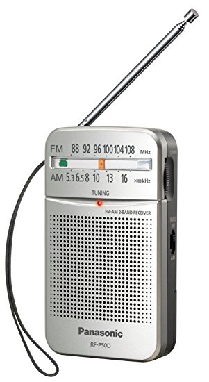 Panasonic RF-P50DEG-S zsebrádió ezüst