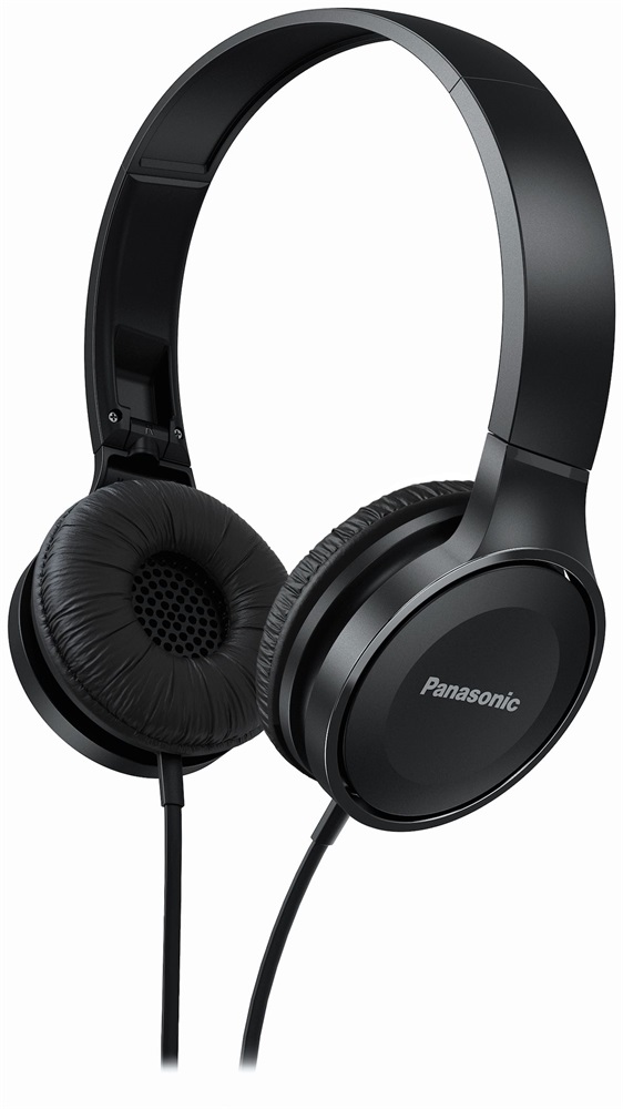 Panasonic RP-HF100ME-K mikrofonos fekete fejhallgató (Újszerű)