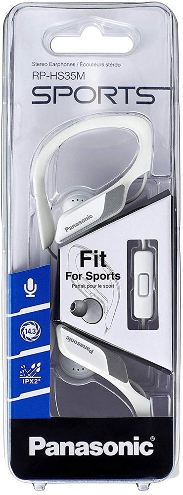 Panasonic RP-HS35ME-W fehér sport fülhallgató