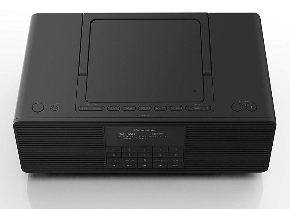 Panasonic RX-D70BTEG-K CD-s rádió fekete