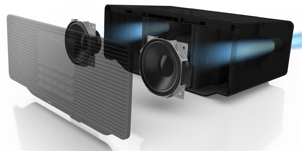 Panasonic RX-D70BTEG-K CD-s rádió fekete