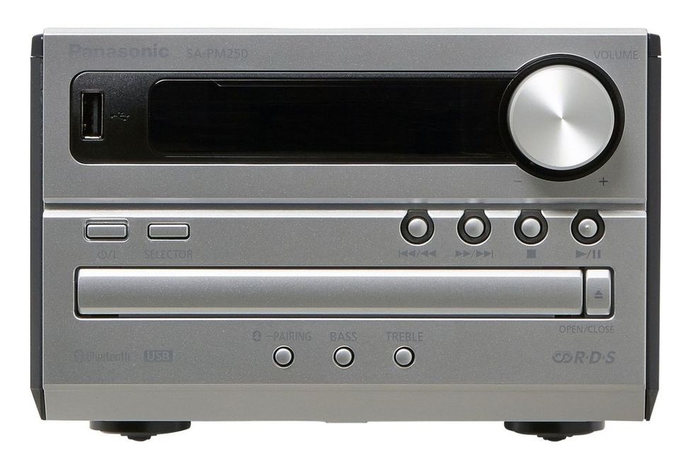 Panasonic SC-PM250EC-S Mikro Hifi ezüst