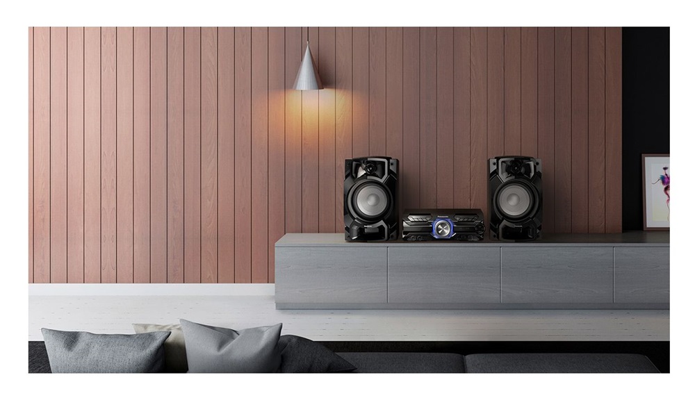 Panasonic SC-AKX520E-K High Power fekete mikro hifi