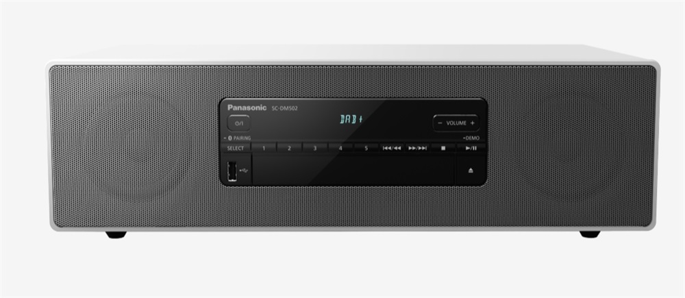 Panasonic SC-DM502E-W kompakt fehér mikro hifi