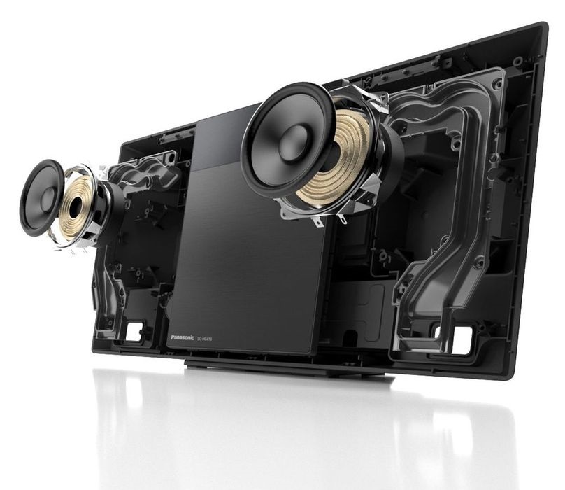 Panasonic SC-HC410EG-K Bluetooth fekete mikro hifi