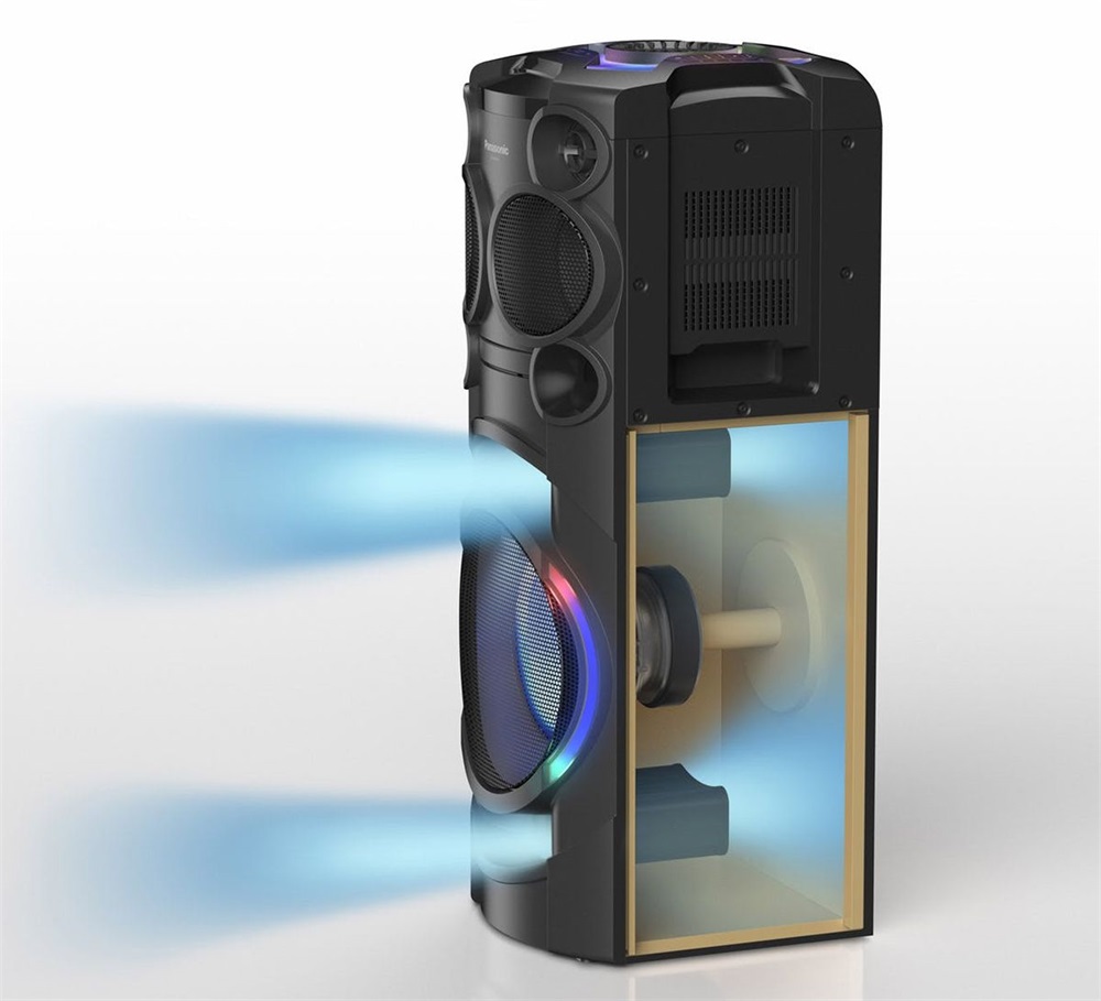 Panasonic SC-TMAX40E fekete Bluetooth party hangszóró