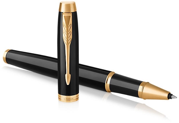 Parker Royal 1931659 IM arany klipszes fekete rollertoll