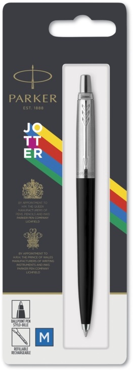 Parker Royal 2096873 Jotter Original BL ezüst klipszes fekete golyóstoll