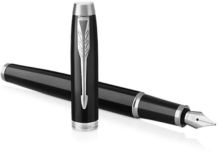 Parker Royal IM ezüst klipsz fekete töltőtoll