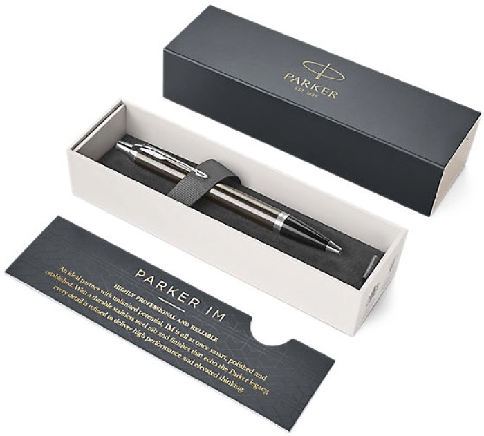 Parker Royal IM ezüst klipsz sötét barna golyóstoll