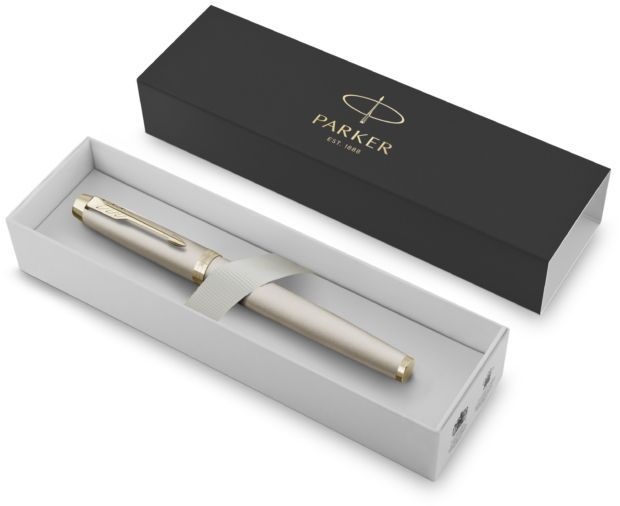 Parker Royal Im Monochrome pezsgő, arany KLIPSZ 2172953 töltőtoll