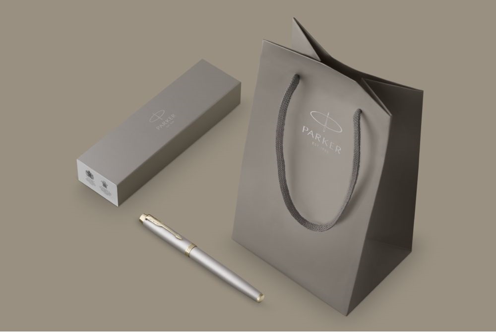 Parker Royal Im Monochrome pezsgő, arany KLIPSZ 2172953 töltőtoll