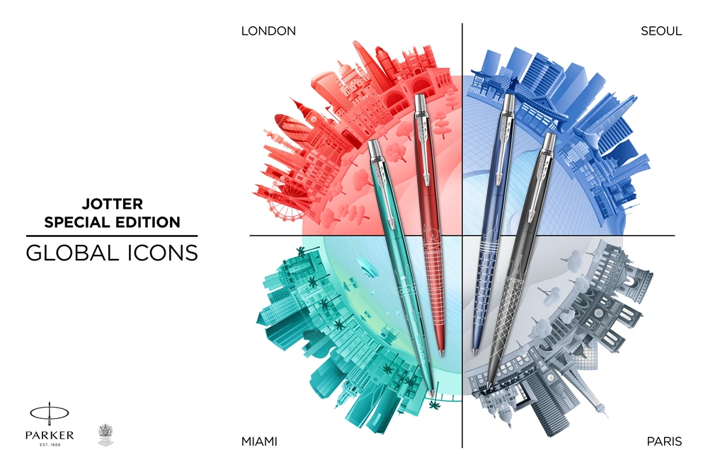 Parker Royal Jotter SE 2221600 Seoul ezüst klipszes golyóstoll