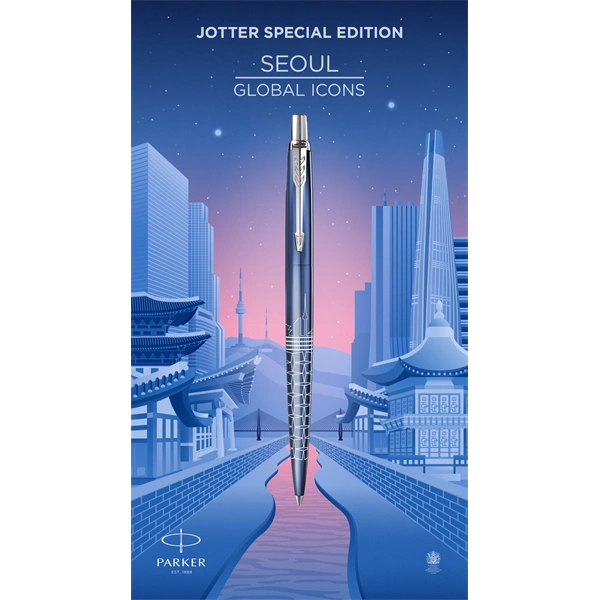 Parker Royal Jotter SE 2221600 Seoul ezüst klipszes golyóstoll