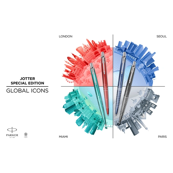 Parker Royal Jotter SE 2221601 Paris ezüst klipszes golyóstoll