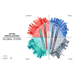 Parker Royal Jotter SE 2221601 Paris ezüst klipszes golyóstoll