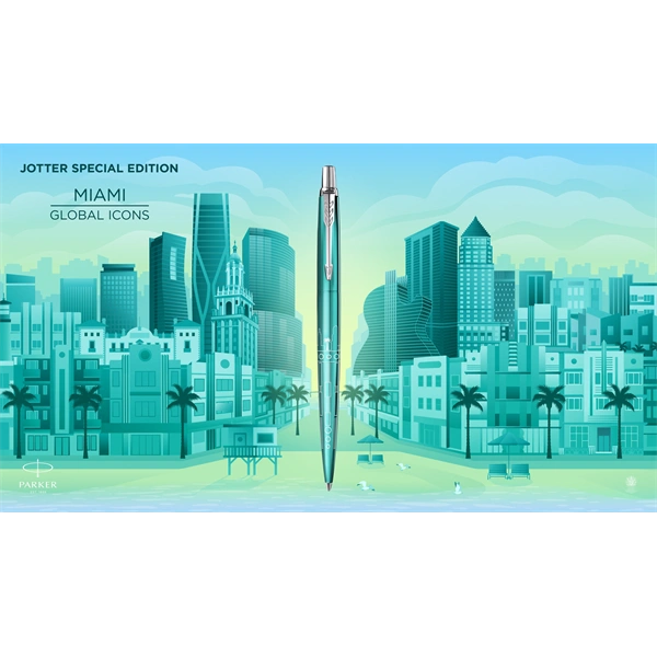Parker Royal Jotter SE 2221602 Miami ezüst klipszes golyóstoll