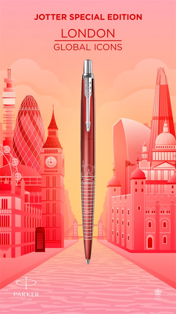 Parker Royal Jotter SE 2221603 London ezüst klipszes golyóstoll