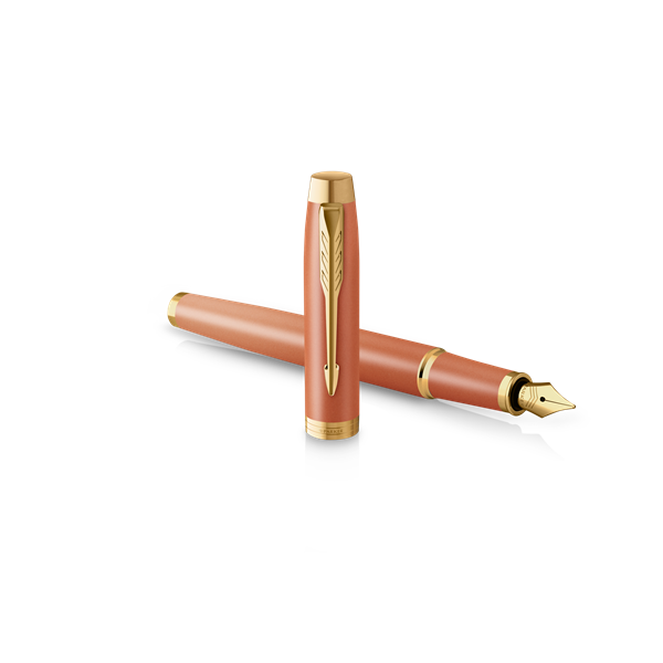 Parker Royal Rituals IM 2203900 arany klipsz narancssárga töltőtoll
