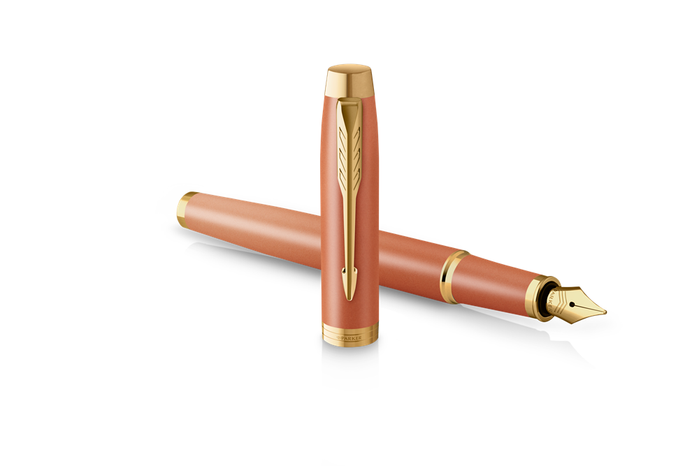 Parker Royal Rituals IM 2203900 arany klipsz narancssárga töltőtoll