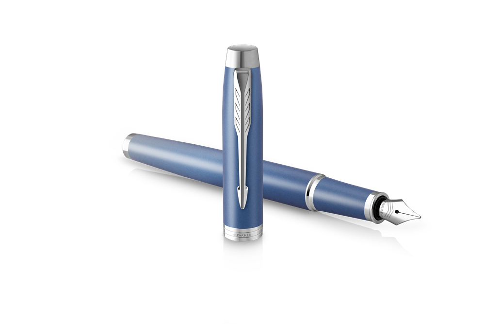Parker Royal Rituals IM 2203904 ezüst klipsz kék töltőtoll