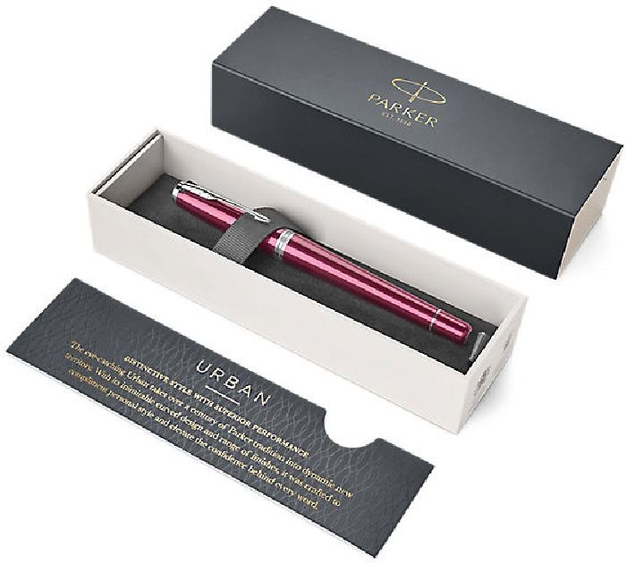Parker Royal Urban 1931599 ezüst klipsz, vibrant magenta töltőtoll
