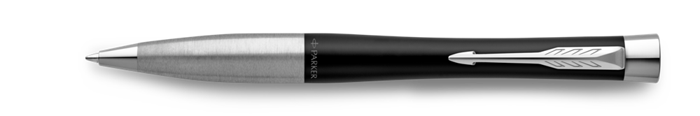 Parker Royal Urban Twist 2143639 ezüst klipszes matt fekete golyóstoll