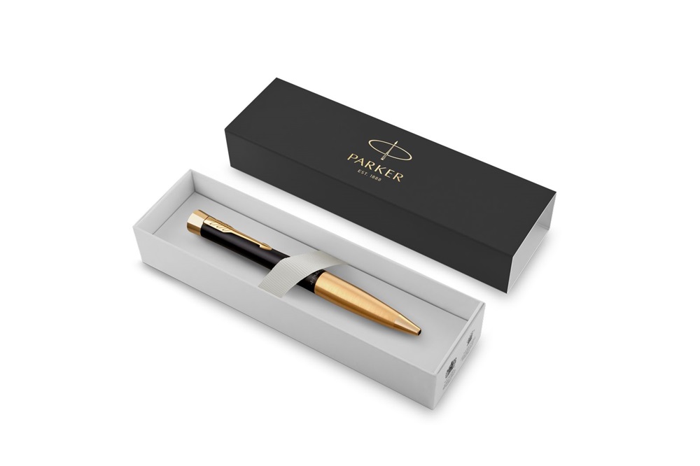 Parker Royal Urban Twist 2143640 arany klipszes matt fekete golyóstoll