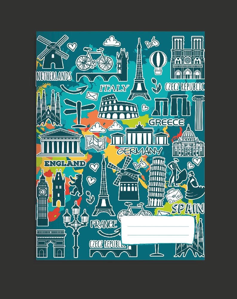 Pátria Design  A4 szótár füzet