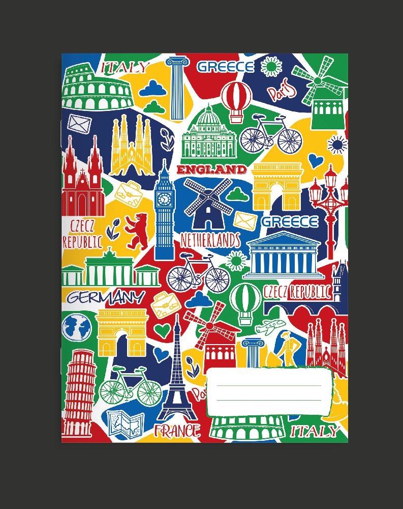 Pátria Design  A4 szótár füzet