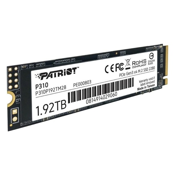 Patriot 1,92TB M.2 NVMe 2280 P310 (P310P192TM28) SSD