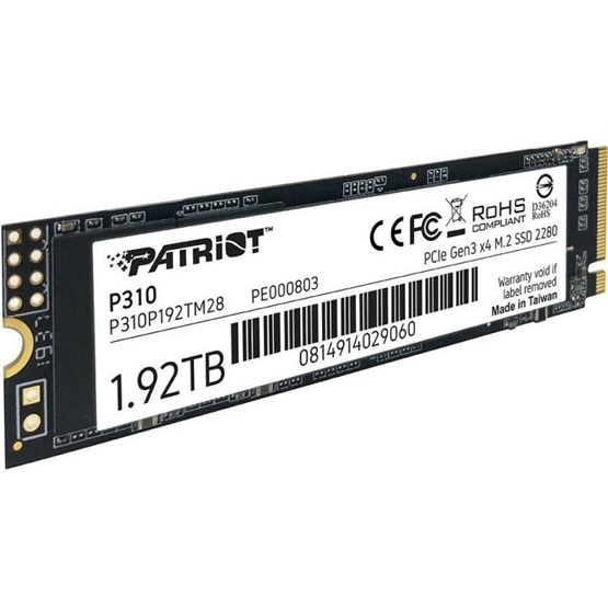 Patriot 1,92TB M.2 NVMe 2280 P310 (P310P192TM28) SSD