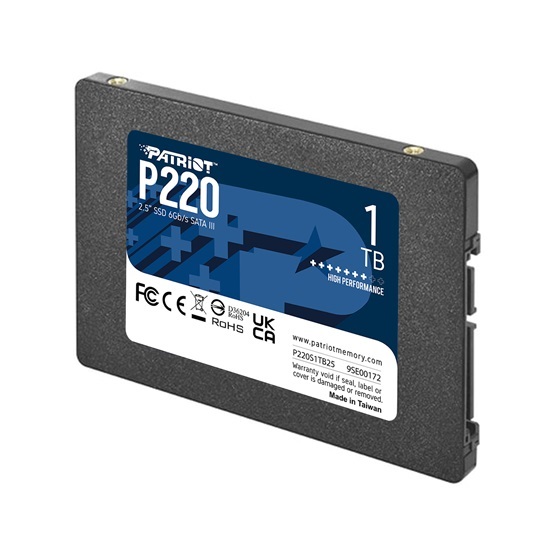 Patriot 1TB Sata3 2,5" P220 (P220S1TB25) SSD