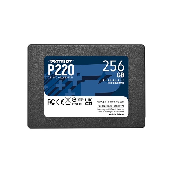 Patriot 256GB Sata3 2,5" P220 (P220S256G25) SSD