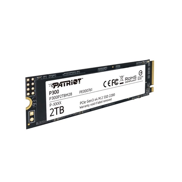 Patriot 2TB M.2 NVMe 2280 P300 (P300P2TBM28) SSD