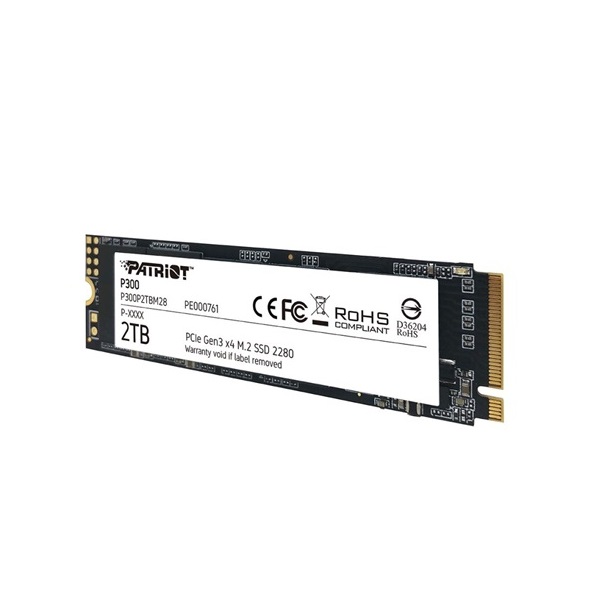 Patriot 2TB M.2 NVMe 2280 P300 (P300P2TBM28) SSD