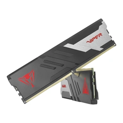 Patriot 32GB 6000MHz DDR-5 Viper Venom (Kit! 2db 16GB) (PVV532G600C30K) fekete/fehér memória