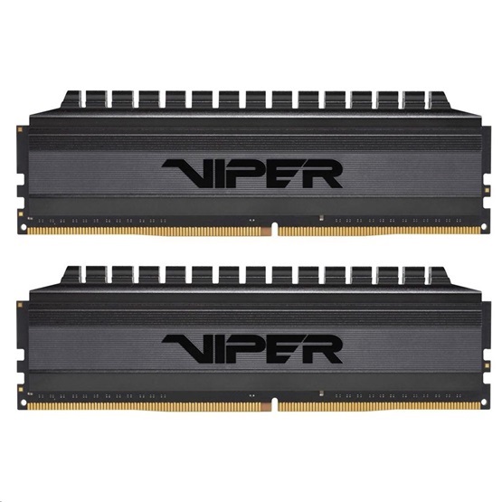 Patriot 8GB 3000MHz DDR4 Viper 4 Blackout (Kit! 2db 4GB) (PVB48G300C6K) memória