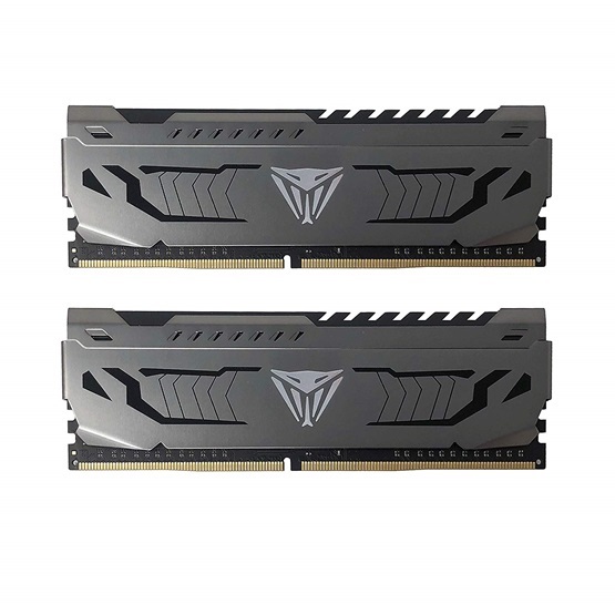 Patriot 8GB 3200MHz DDR4 Viper Steel (Kit! 2db 4GB) (PVS48G320C6K) memória