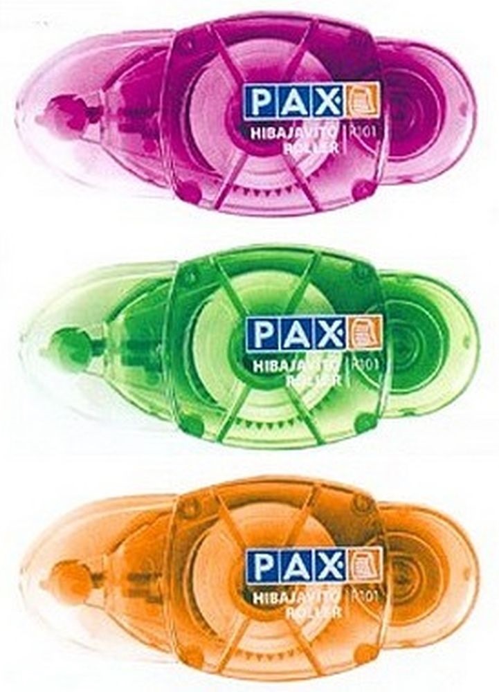 Pax R101 3db színes hibajavító roller